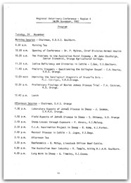 1987 Daily program 1